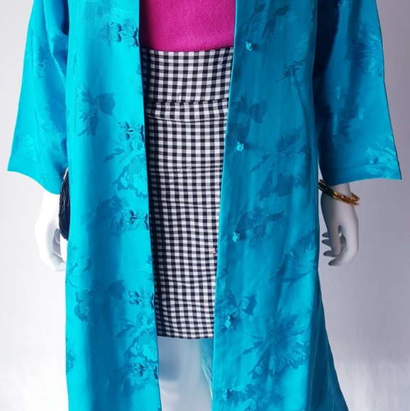 Royal Vintage Kimono All Silk✨💎 - Picture 7 of 8